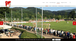 Desktop Screenshot of fussball.svkirchzarten.de