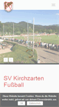 Mobile Screenshot of fussball.svkirchzarten.de